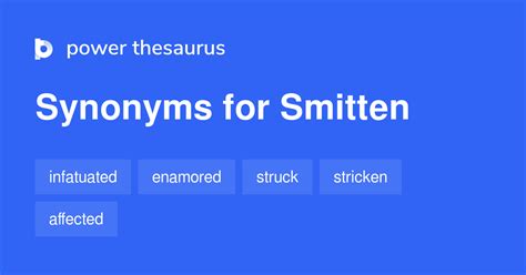 synonym for smitten|More.